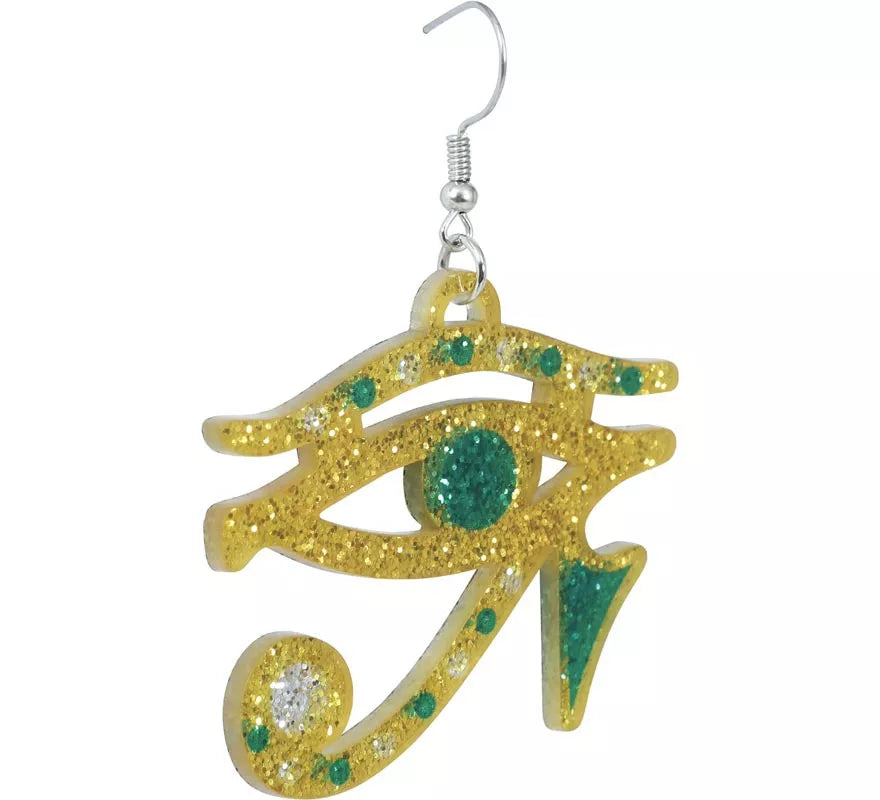 Translation missing: pt-PT.Pendientes de Ojo de Horus de Faraona Egipcia
