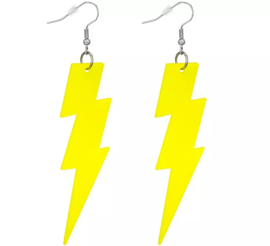 Translation missing: pt-PT.Pendientes de Rayo Años 80 Neón en varios colores