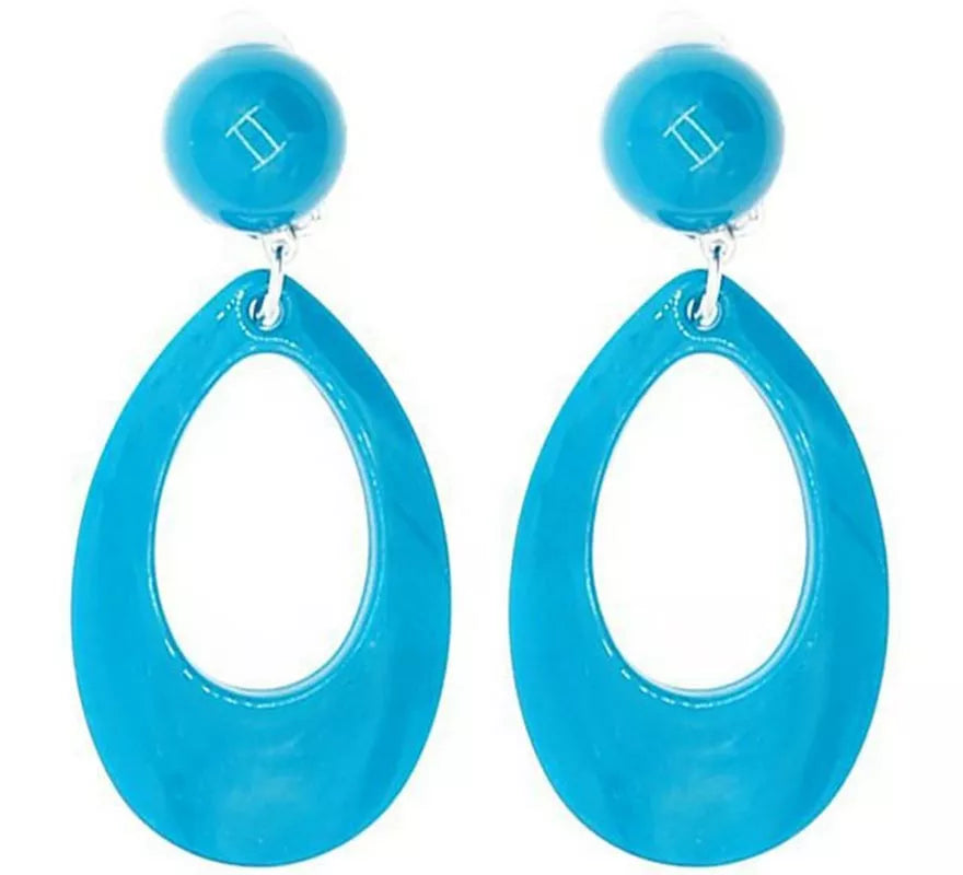 Translation missing: pt-PT.Pendientes de Sevillana Ovalados de 8 cm en varios colores