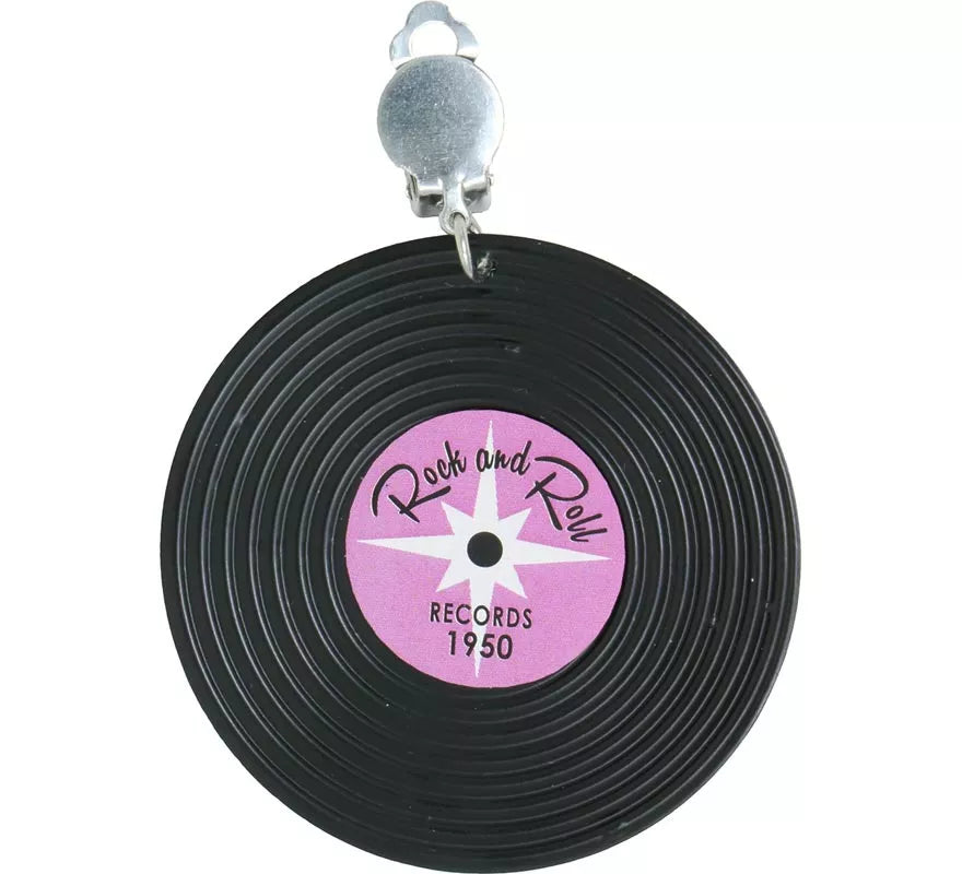 Translation missing: pt-PT.Pendientes Discos de Vinilo de 5 cm