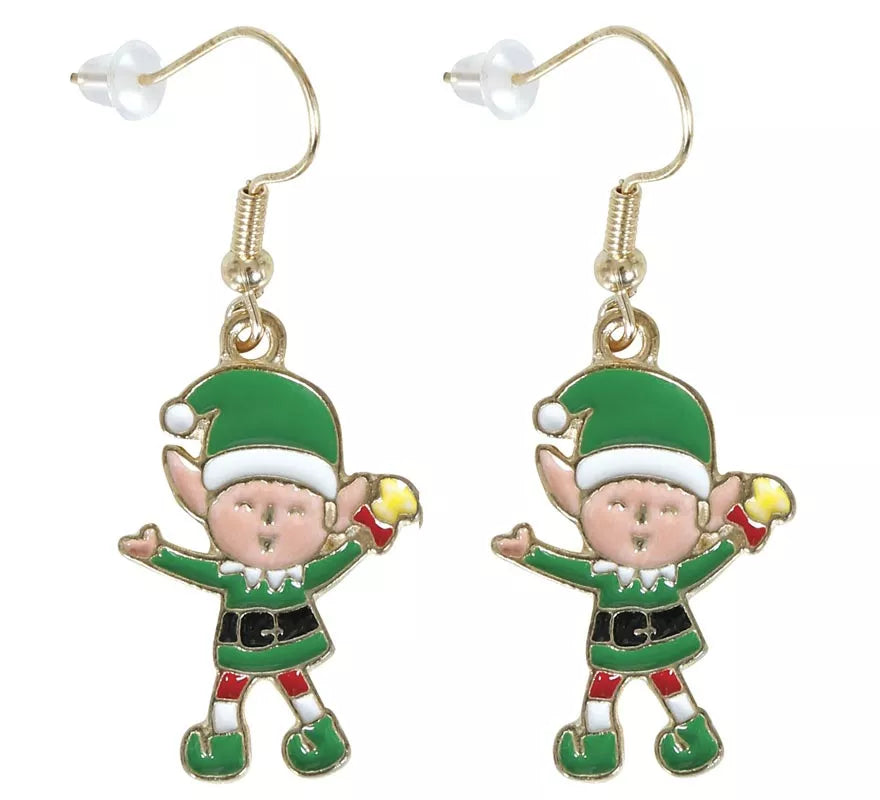 Translation missing: pt-PT.Pendientes Duendes de Navidad