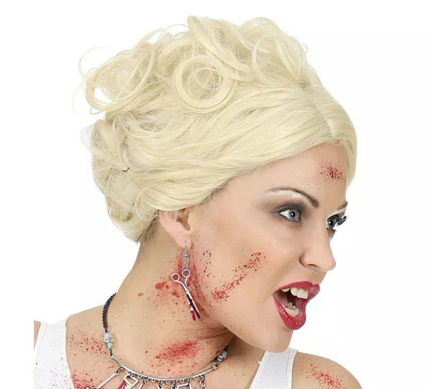 Translation missing: pt-PT.Pendientes Halloween de Tijeras Ensangrentadas