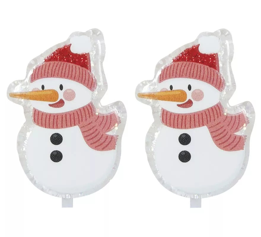 Pendientes Muñeco de Nieve