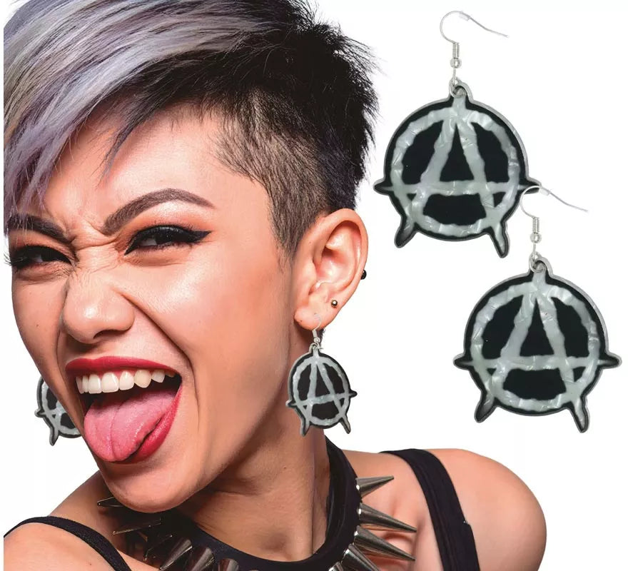 Translation missing: pt-PT.Pendientes Punk Anarquía