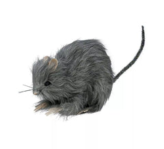 Rato Peludo Cinzento Pequeno 15cm