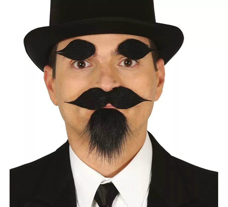 Translation missing: pt-PT.Perilla, Bigote y Cejas con Adhesivo