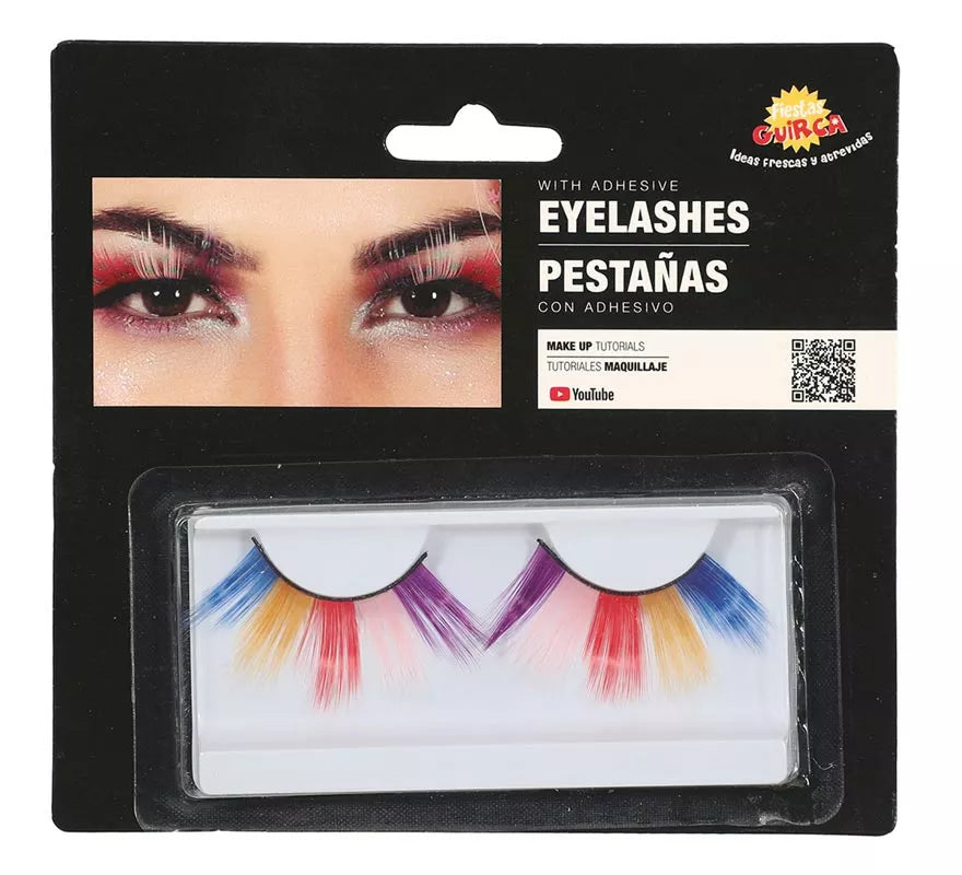 Translation missing: pt-PT.Pestañas Multicolor con Adhesivo