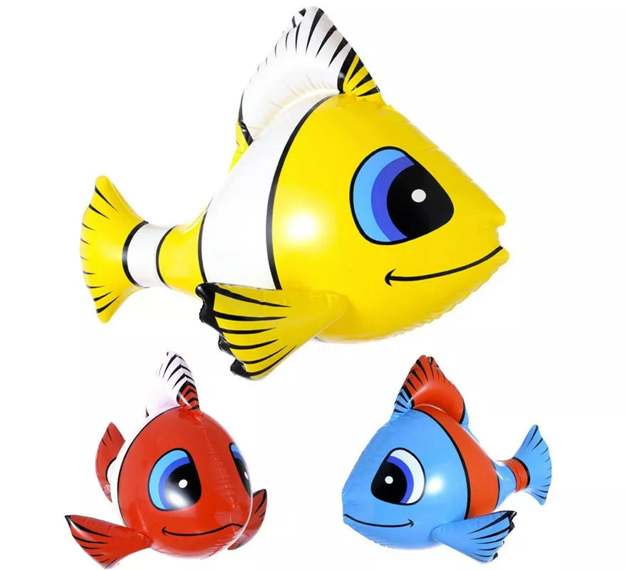 Translation missing: pt-PT.Pez Tropical Hinchable de 60 cm en colores surtidos