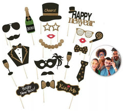 Photocall de Feliz Ano Novo de 21 peças