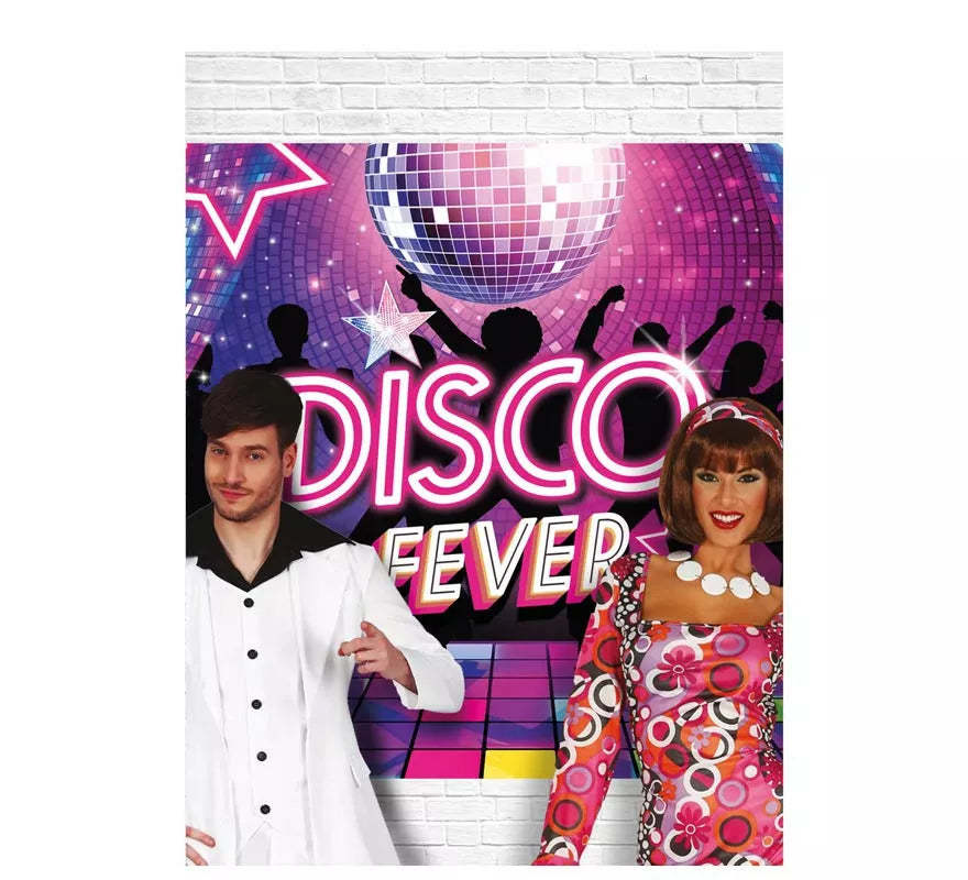 Translation missing: pt-PT.Photocall Disco Fever de 220x150 cm