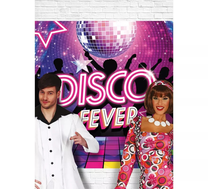 Translation missing: pt-PT.Photocall Disco Fever de 220x150 cm