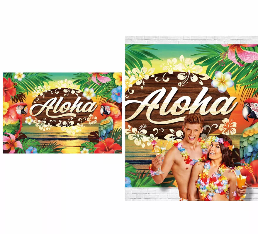 Translation missing: pt-PT.Photocall Verano Aloha de 220x140 cm