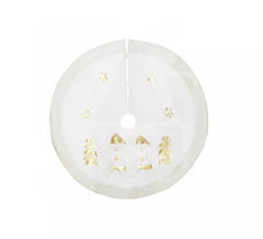 Suporte para Árvore de Natal Branco 100 cm