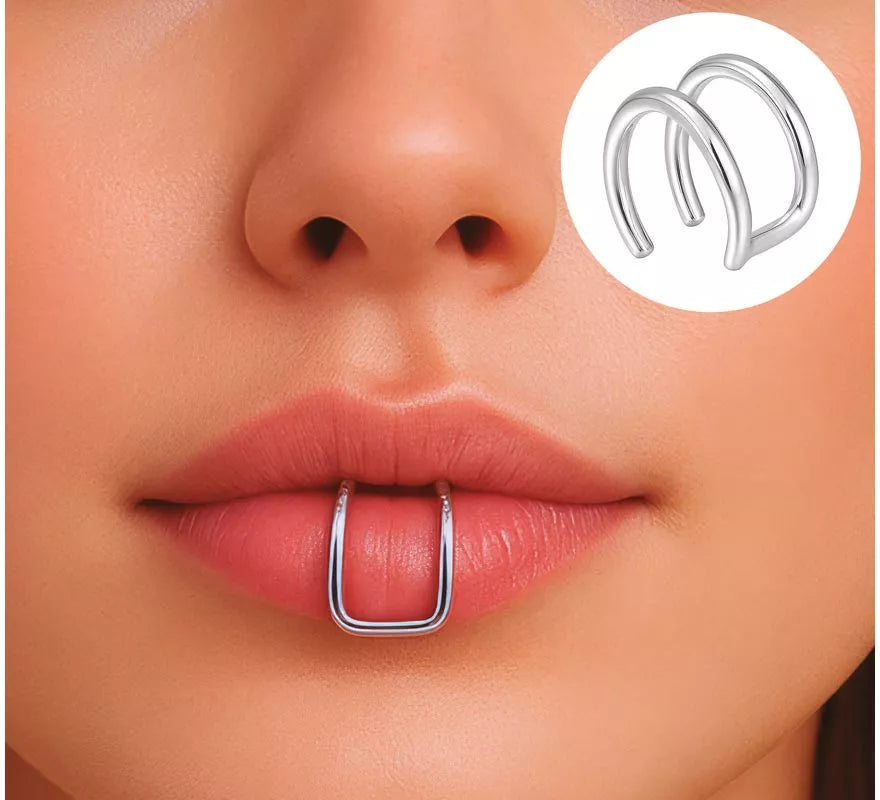 Translation missing: pt-PT.Piercing Doble Labio Falso
