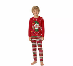 Pijama infantil duende de Natal de 2 peças