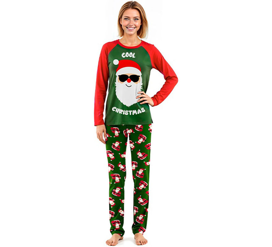 Pijama Navideño de Papá Noel Cool para adultos