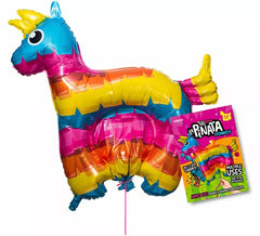 Pinhata de Burro Inflável Multicolorida 115x115 cm