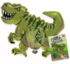 Pinhata inflável de dinossauro 90x92 cm
