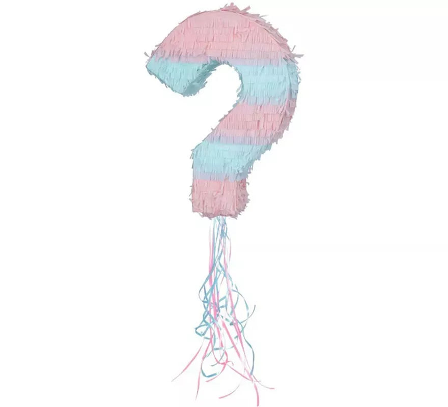 Translation missing: pt-PT.Piñata Interrogante Gender Reveal Pull de 35x45 cm