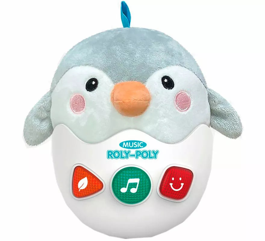 Translation missing: pt-PT.Pingüino Huevo Musical con Luz y Sonido de 22 cm