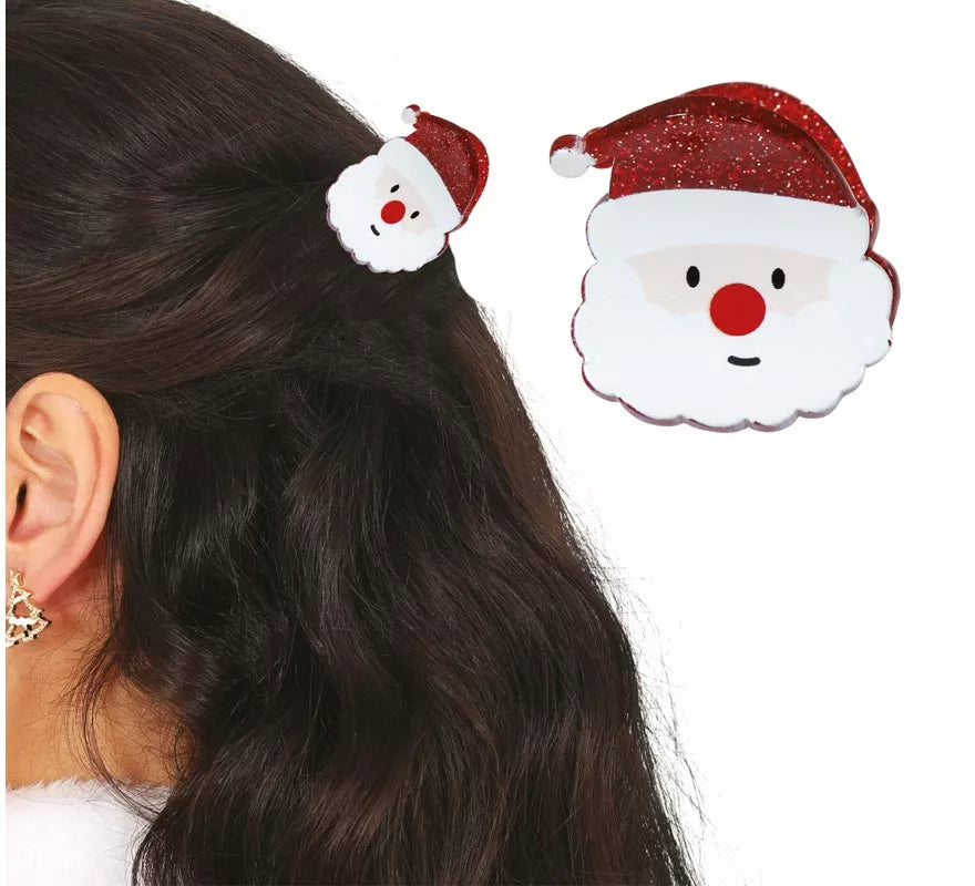 Translation missing: pt-PT.Pinza de Papá Noel para el Pelo de 4,5 cm