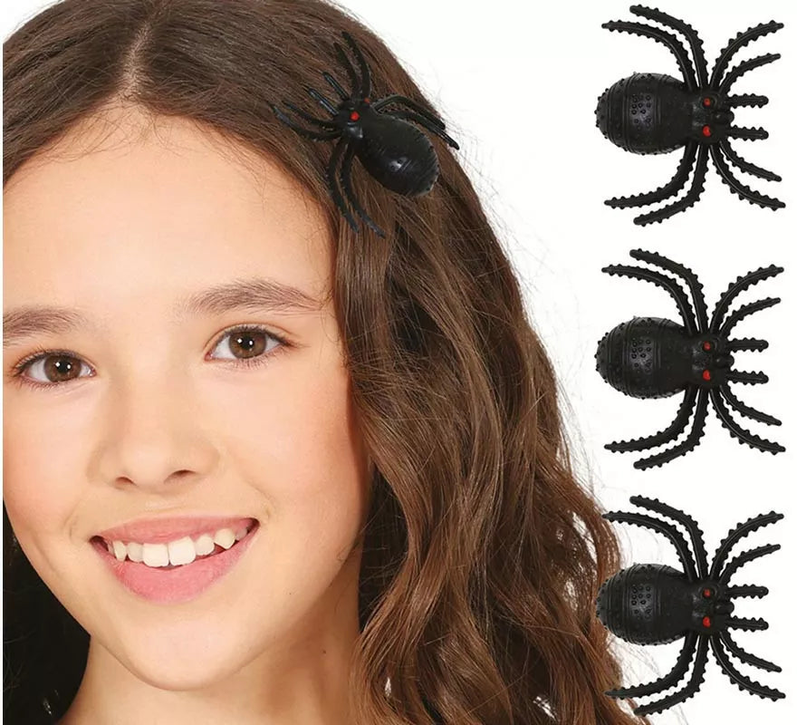 Translation missing: pt-PT.Pinzas para Pelo Arañas de 3 cm para niña