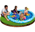 Piscina Hinchable Infantil Coral 196x51 cm