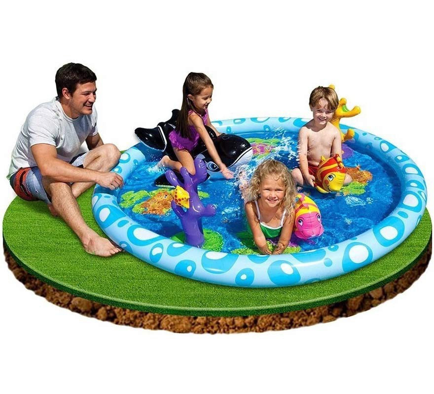 Translation missing: pt-PT.Piscina Hinchable Infantil Coral 196x51 cm