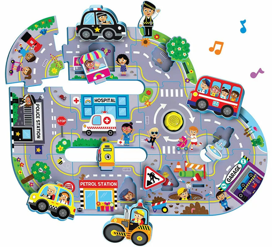 Translation missing: pt-PT.Pista de Puzzle Blanda Ciudad Atractiva