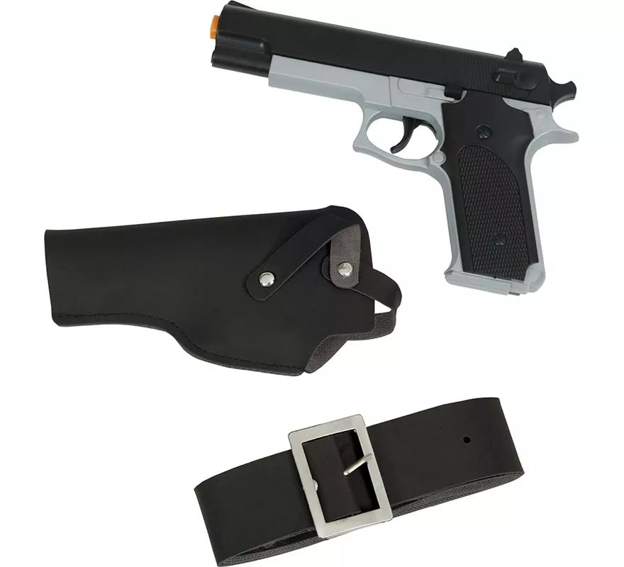 Translation missing: pt-PT.Pistola 22 cm con Cartuchera de Plástico de Juguete