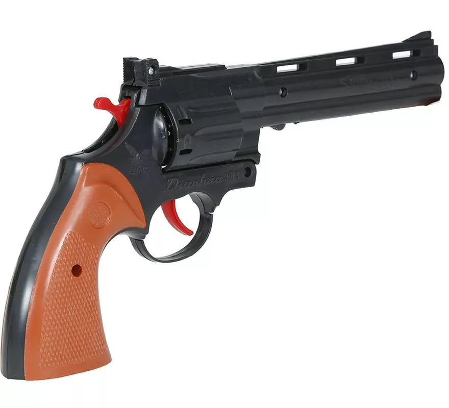 Translation missing: pt-PT.Pistola de Vaquero de 25 cm de Plástico de Juguete