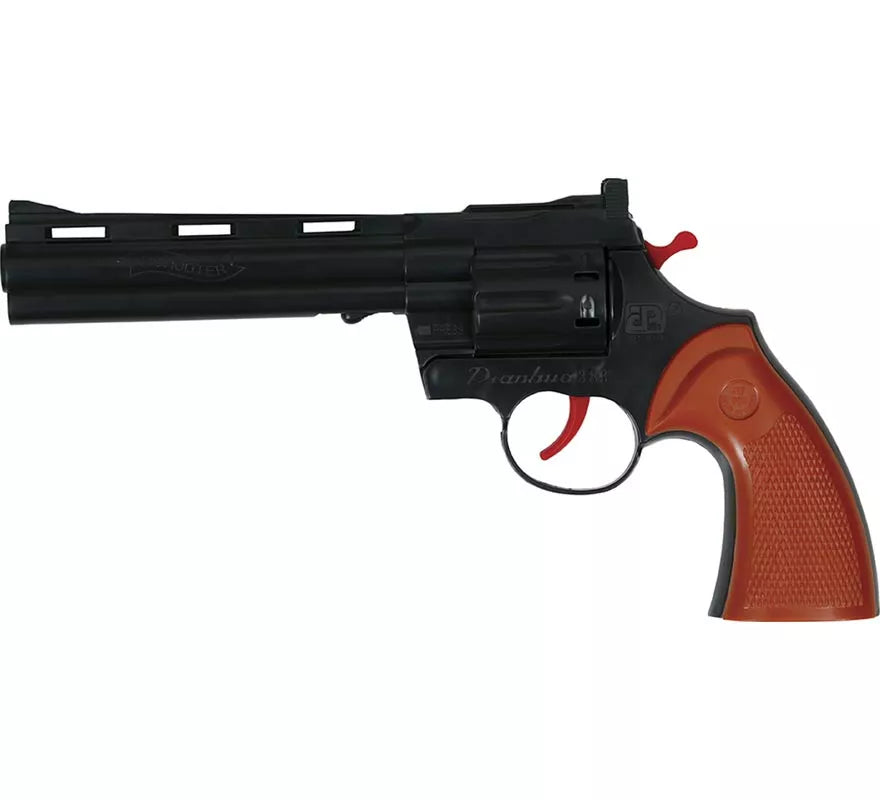 Translation missing: pt-PT.Pistola de Vaquero de 25 cm de Plástico de Juguete