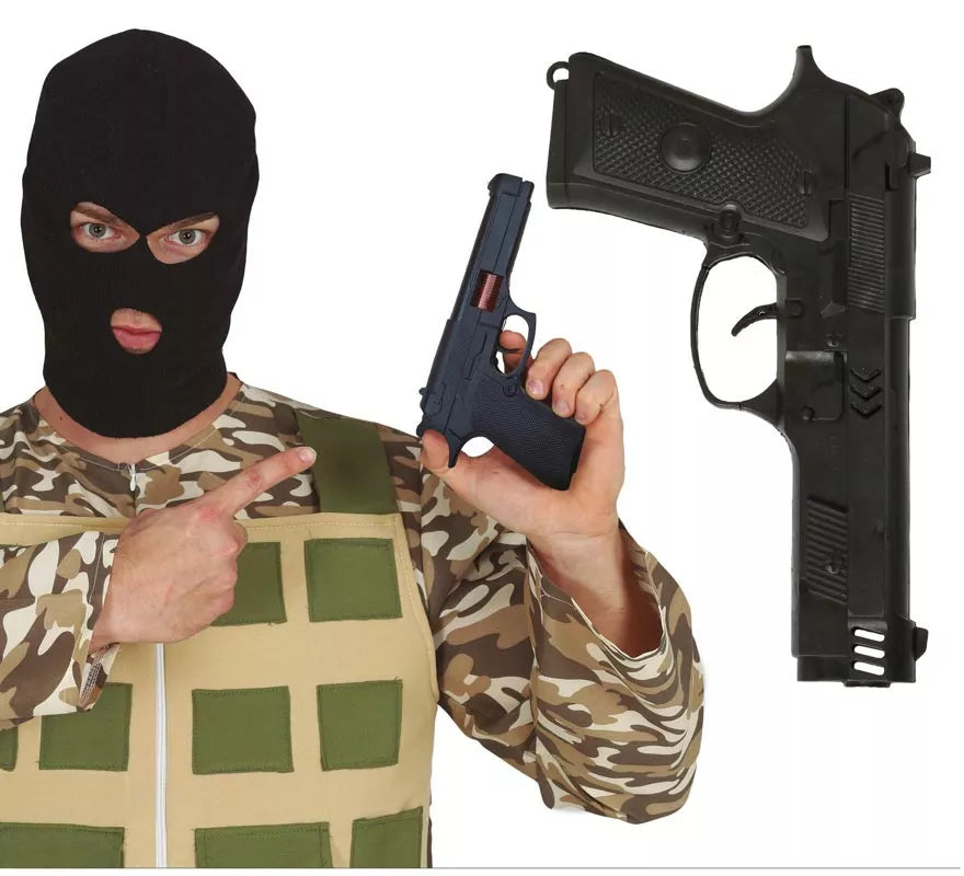 Pistola Militar Negra de 23 cm
