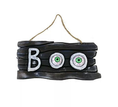 Prato suspenso Boo com olhos 30x15 cm