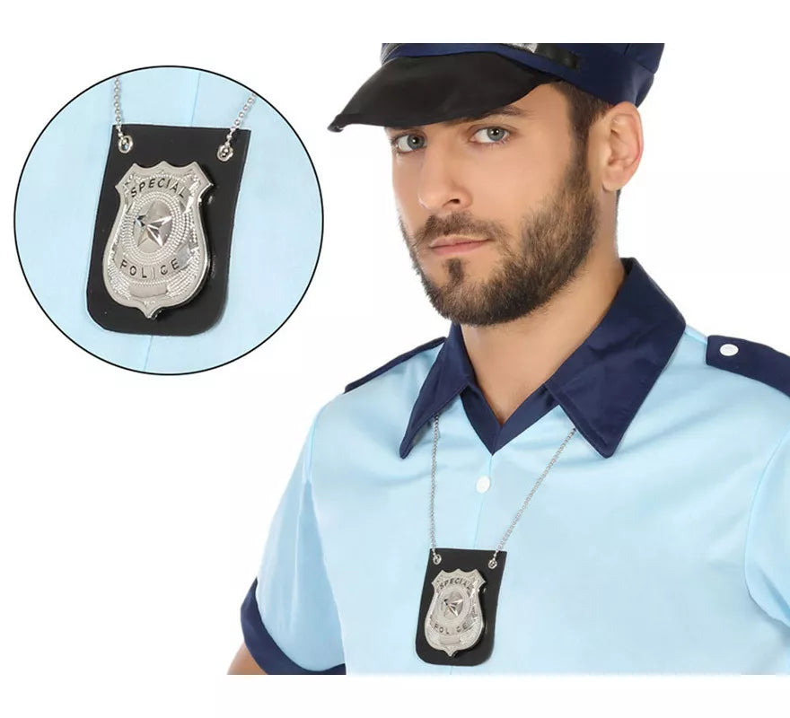 Translation missing: pt-PT.Placa de Policía Colgante