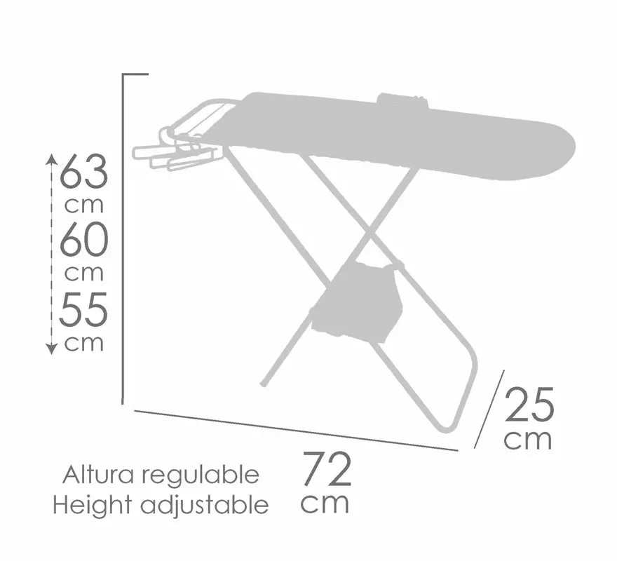 Translation missing: pt-PT.Planchador Plegable con Plancha y Perchas de Juguete