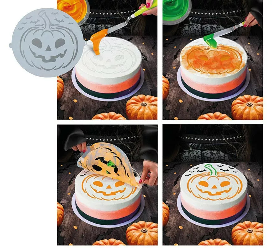 Translation missing: pt-PT.Plantilla de Calabaza Decoración Pasteles 25 cm