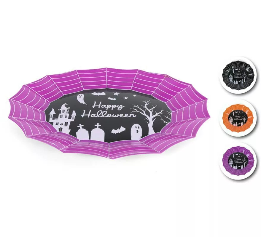 Translation missing: pt-PT.Plato Halloween en colores surtidos de 34x25,5x3 cm