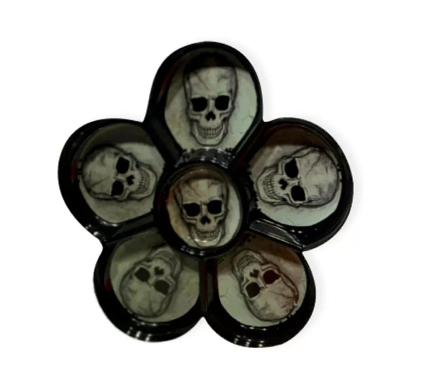 Translation missing: pt-PT.Plato Snack Calavera de 35x3 cm