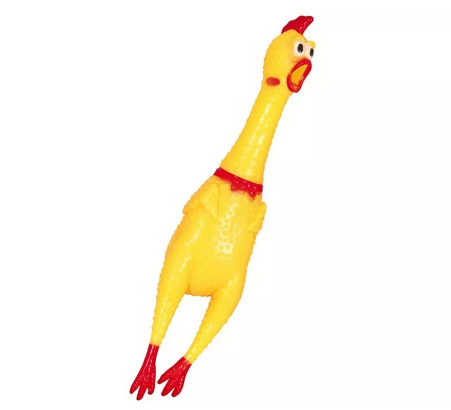 Translation missing: pt-PT.Pollo de Goma con Sonido de 38 cm