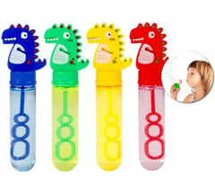 Bolhas de sabão de dinossauro em cores sortidas