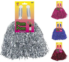 Pompons de torcida em várias cores 2 unidades