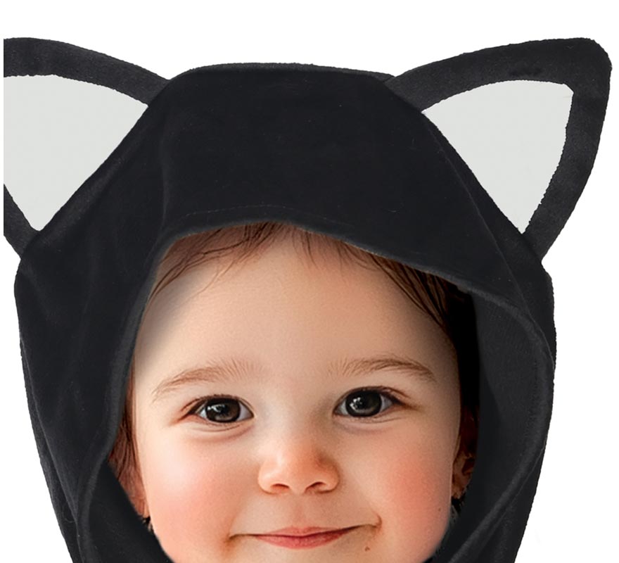Poncho de Gato Bonito para bebé