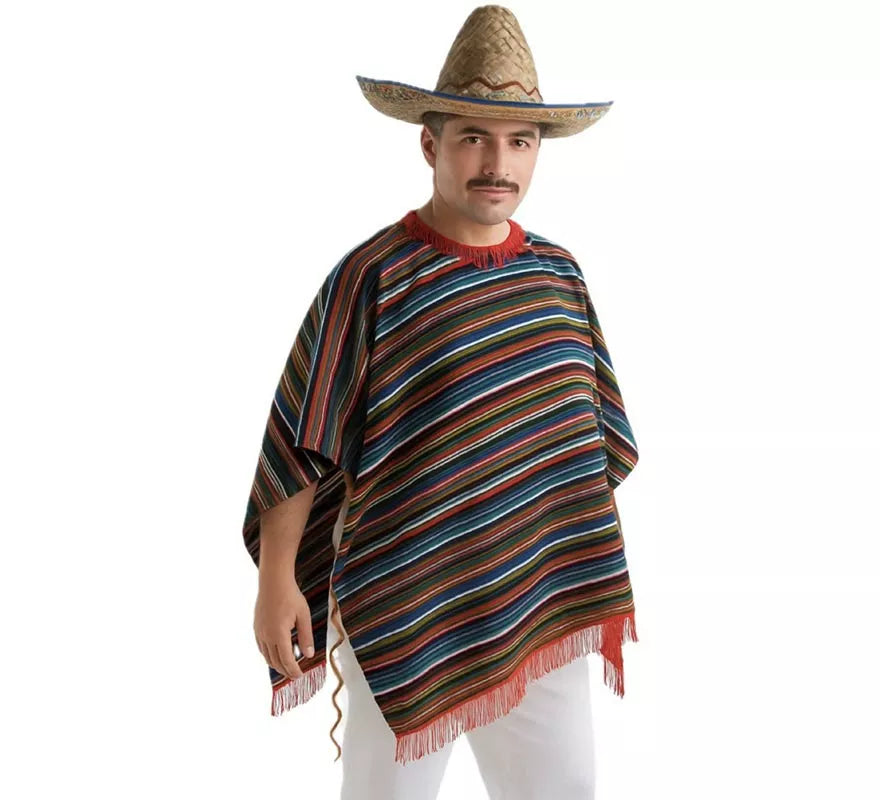 Translation missing: pt-PT.Poncho Mexicano para adultos