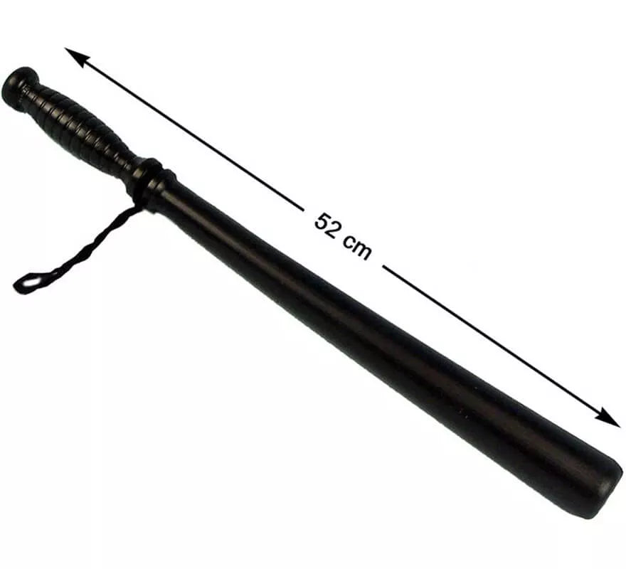 Translation missing: pt-PT.Porra de Policía Negra 52 cm