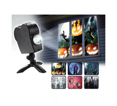 Projetor de janela de curta-metragem LED para ambientes internos
