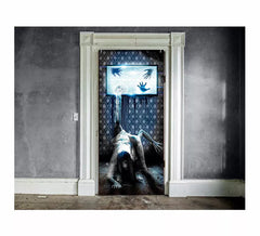 Porta Tv Decorativa Assustadora 80X180 cm