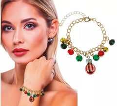 Pulseira de bola de árvore de Natal