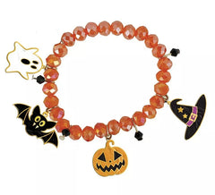 Pulseira de Figura de Halloween Laranja