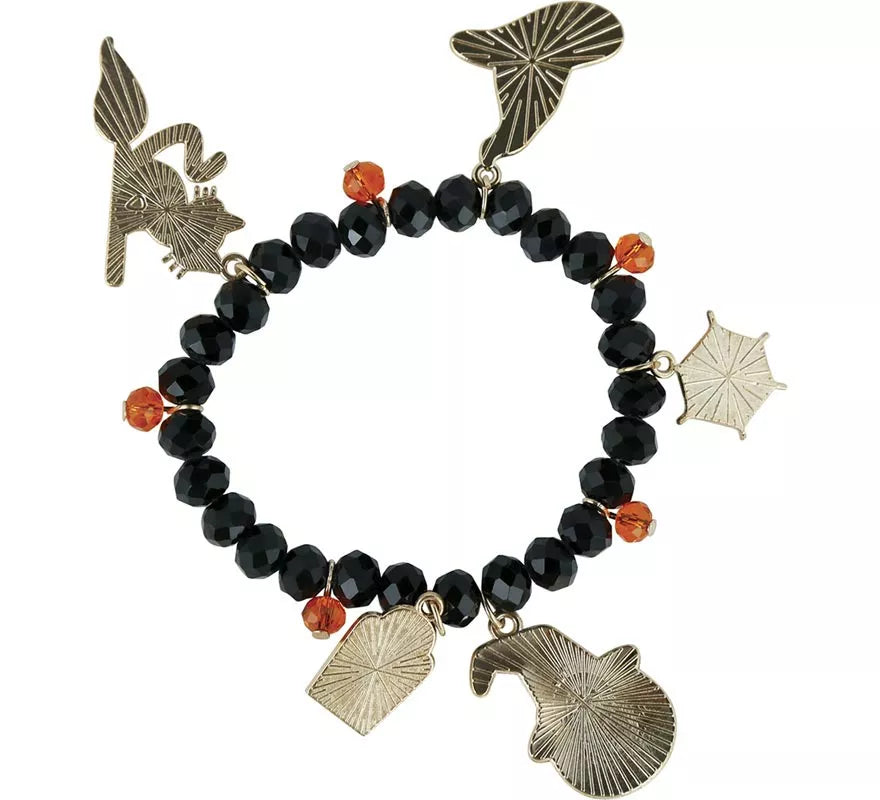 Translation missing: pt-PT.Pulsera con Figuras negra para Halloween